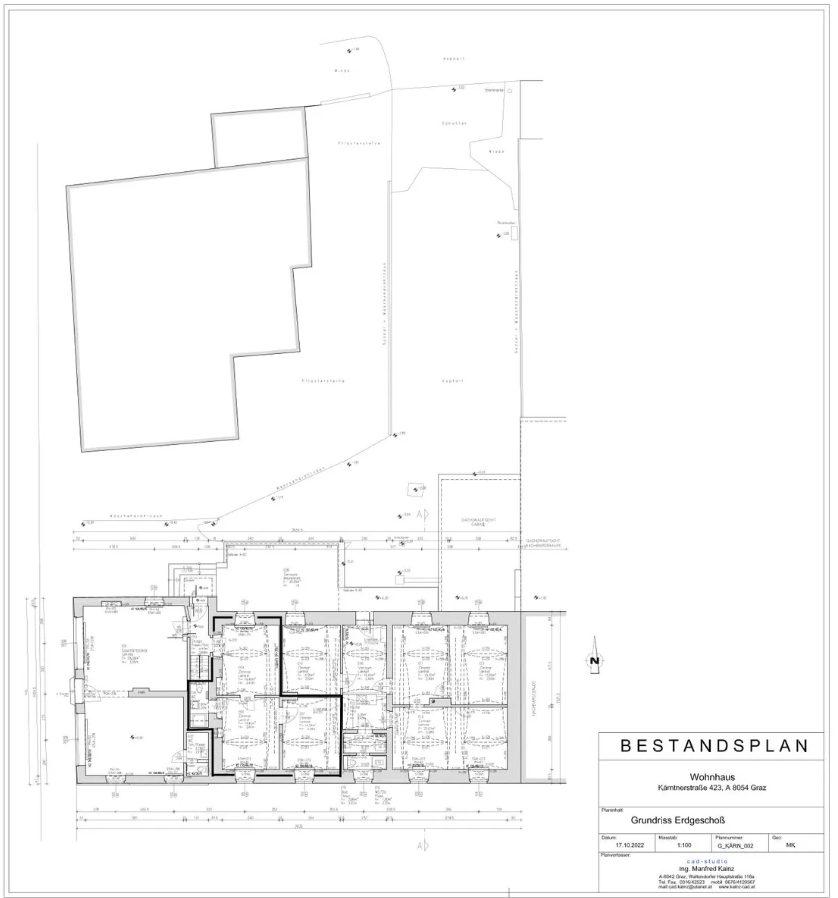 Grundriss Erdgeschoß